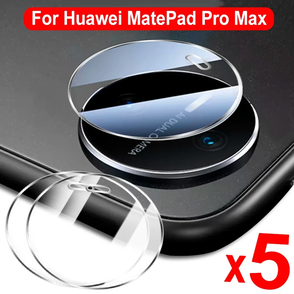1-5PCS Camera Protector for Huawei MatePad Pro Max 9H Hardness Tempered Glass Back Camera Lens Films HD Clear Anti-scratch Cover