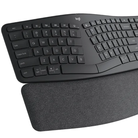 K860 Wireless Keyboard Ergonomic Split Computer Notebook Business Office Keyboard 109 Keys Keyboard