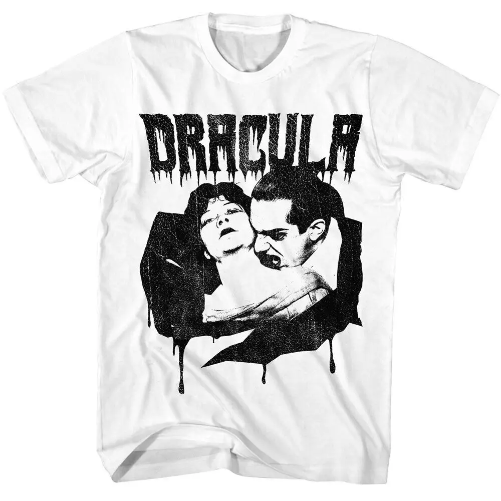 Bela Lugosi Dracula Neck Bite Men's T Shirt Vintage Vampire Horror Movie