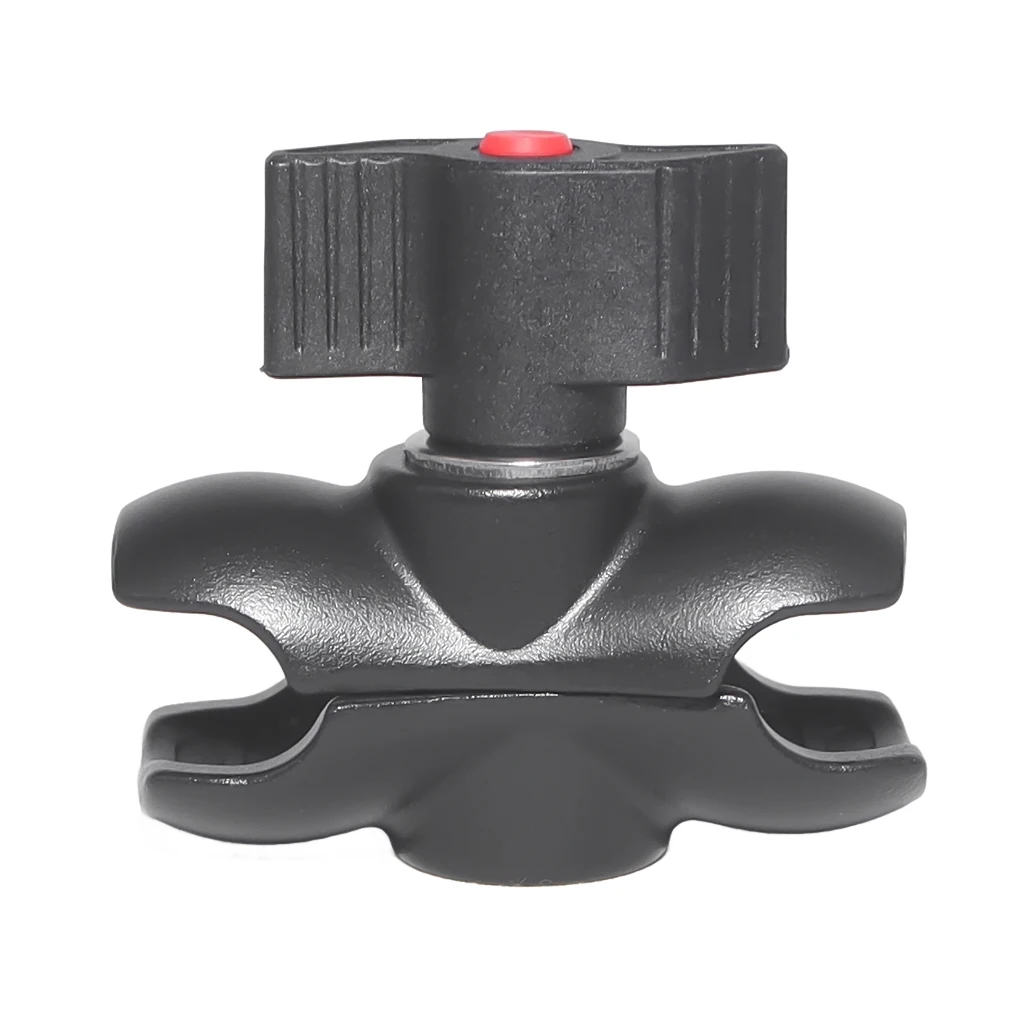 Aluminium 55 mm 95 mm Doppelsockelarm für 1 Zoll Kugelkopfbasis für GoPro DSLR Kamera Video Fahrrad Motorrad Telefonhalter – Detail 5