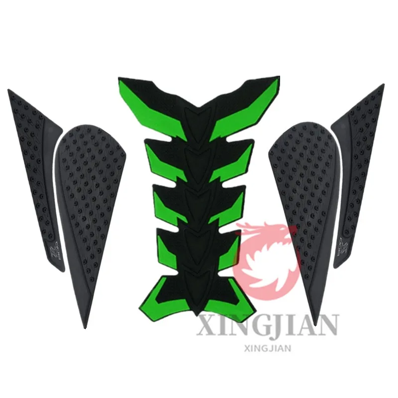 

Motorcycle Tank Pads Anti-skid Pad StickersFor KAWASAKI Z800 2012-2015 Anti-scratch Protection Fishbone Decals Accessories