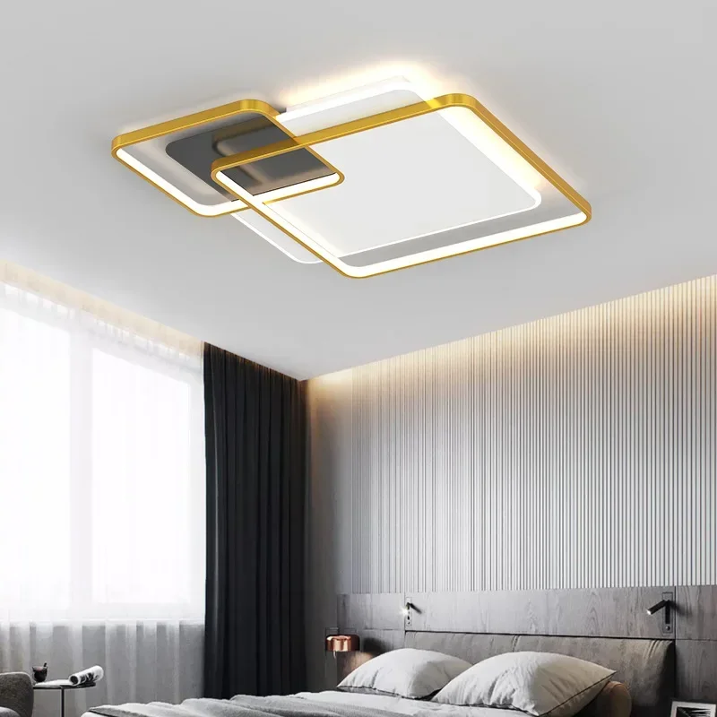 

New Nordic Household Living Room Lamp Modern Simple Bedroom Thin Ceiling Line LED Restaurant Balcony