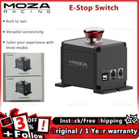 MOZA Racing E-Stop Switch Aluminum alloy housing quick power on and emergency power off