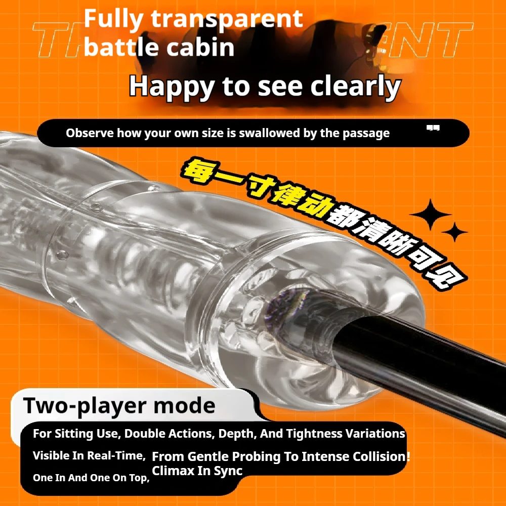 ذكر الاستمناء كأس كس شفافة المهبل السلع الكبار التحمل ممارسة فراغ جيب لعبة الجنس للرجال الكبار المورد كس