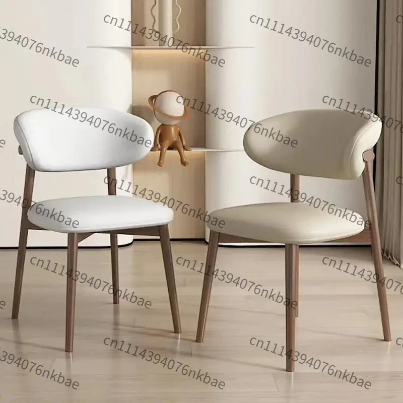 Simple Casual Backrest Chair Multipurpose Negotiation Seat For Cafe Home Restaurant Reception Area Furniture