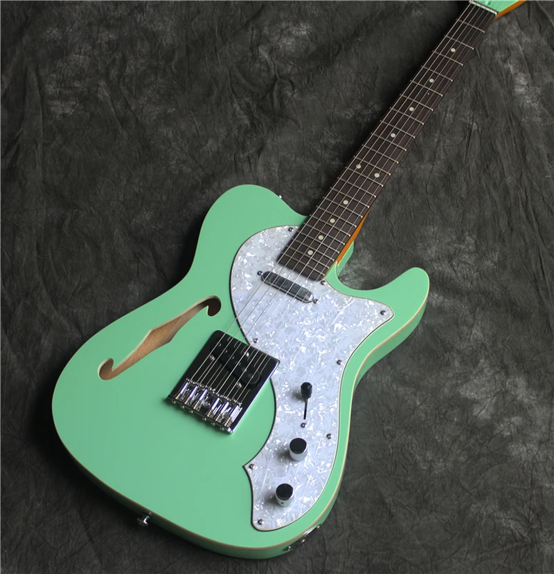 Thin Line Electric Guitar, Customized Logo, High Quality