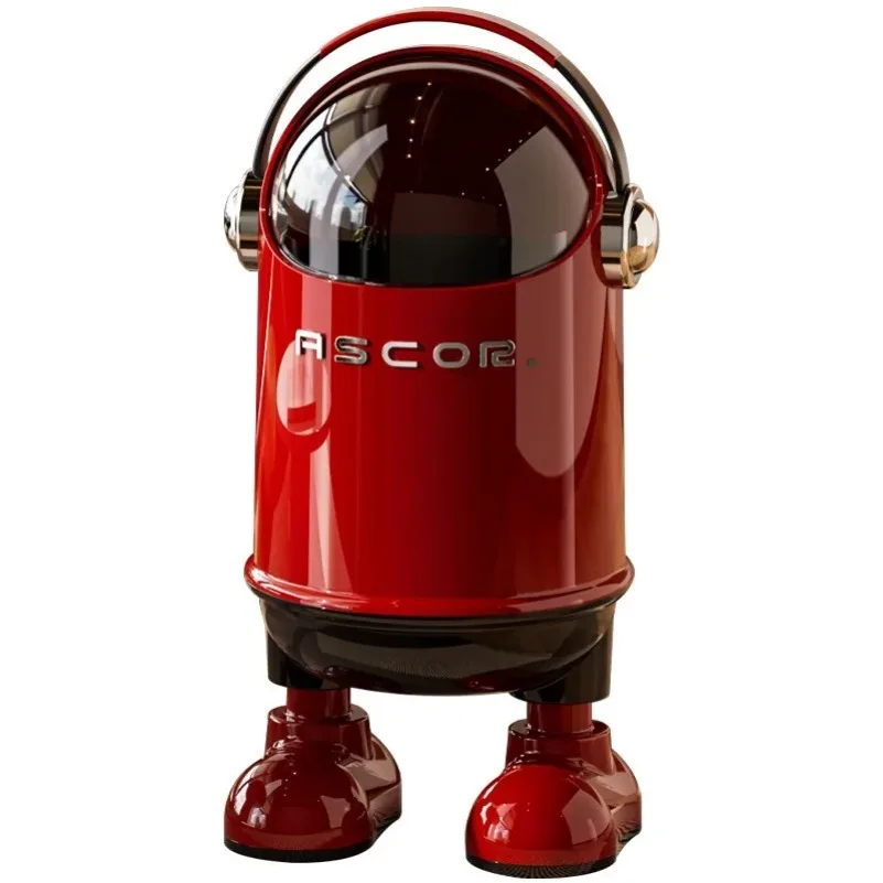 13/18LLiving Room Trash Can High Appearance Level Creative Household Clamshell Large Capacity Kitchen Bedroom Bathroom Dustbin