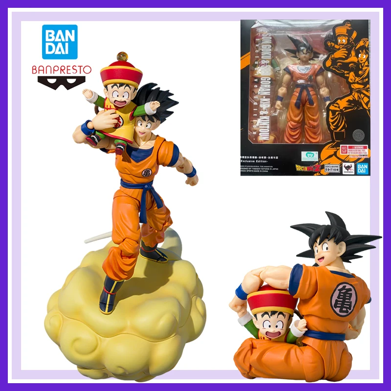 

В наличии подлинная новая неоткрытая Bandai Banpresto Dragon Ball Z S H Figuarts Son Gokuu Son Gohan шарнирная фигурка игрушки