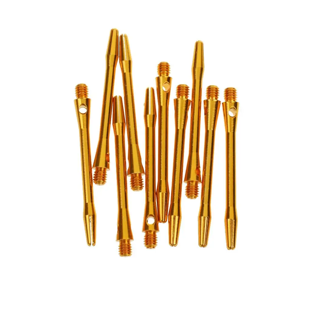 10 Pieces 53mm 2BA Thread Aluminium Alloy Re-Grooved Stems Shafts