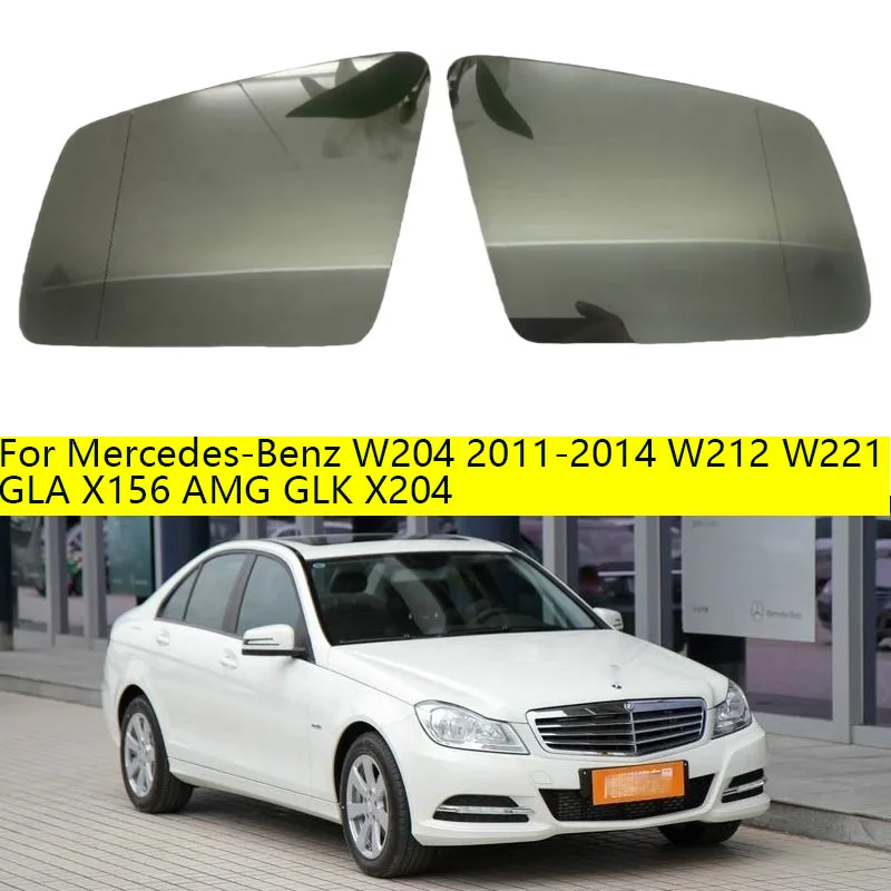 

Для Mercedes-Benz W204 CLA A B C E S GLA GLK CLS Class W176 W212 W221 Предупреждение с подогревом слепых зон Стекло заднего зеркала