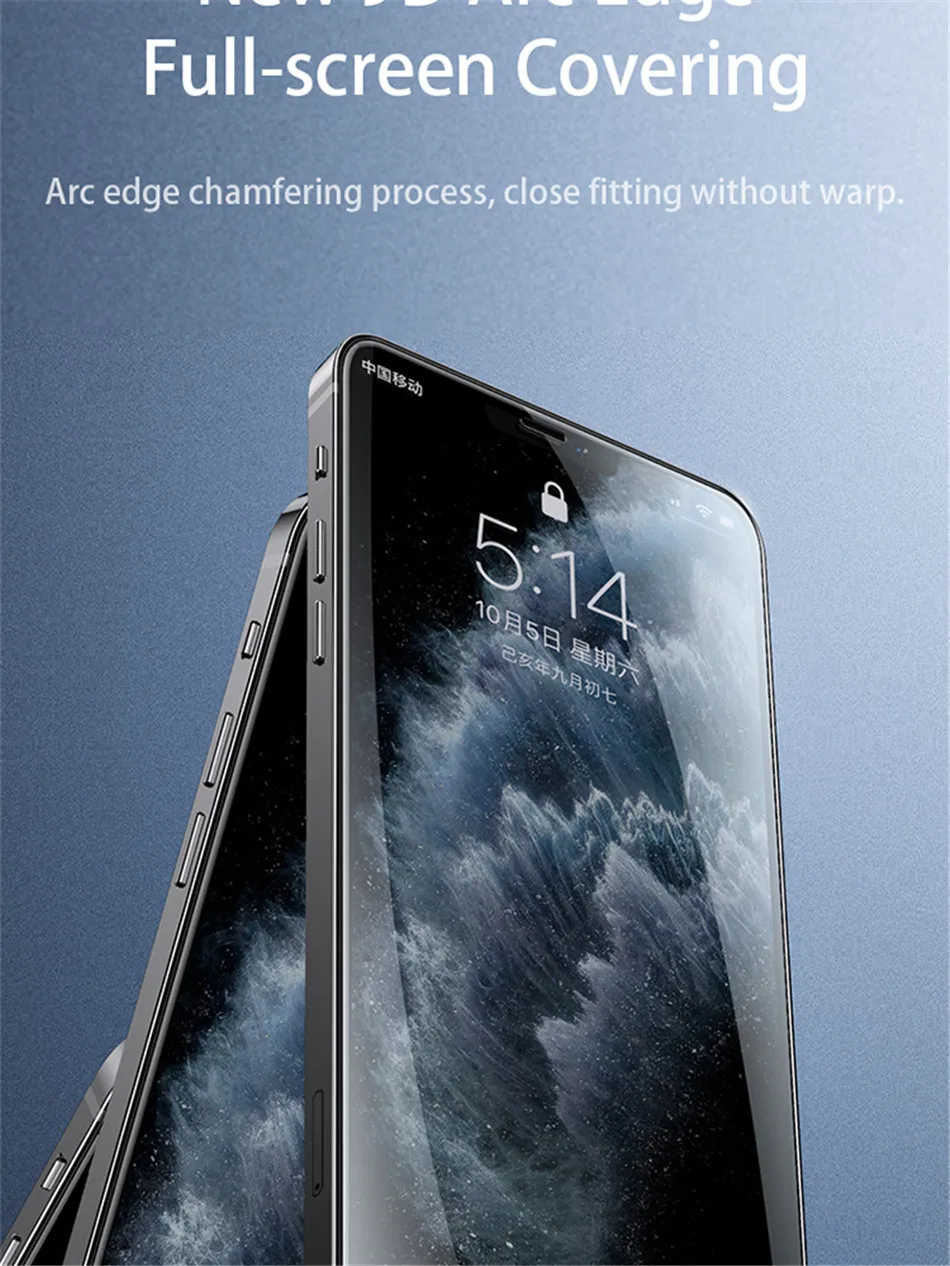 Remax HD Tempered Glass Screen Protector For iPhone 18Pro 18ProMax For iPhone 17 17Pro 17ProMax For iPhone 16/15/14/13 Series