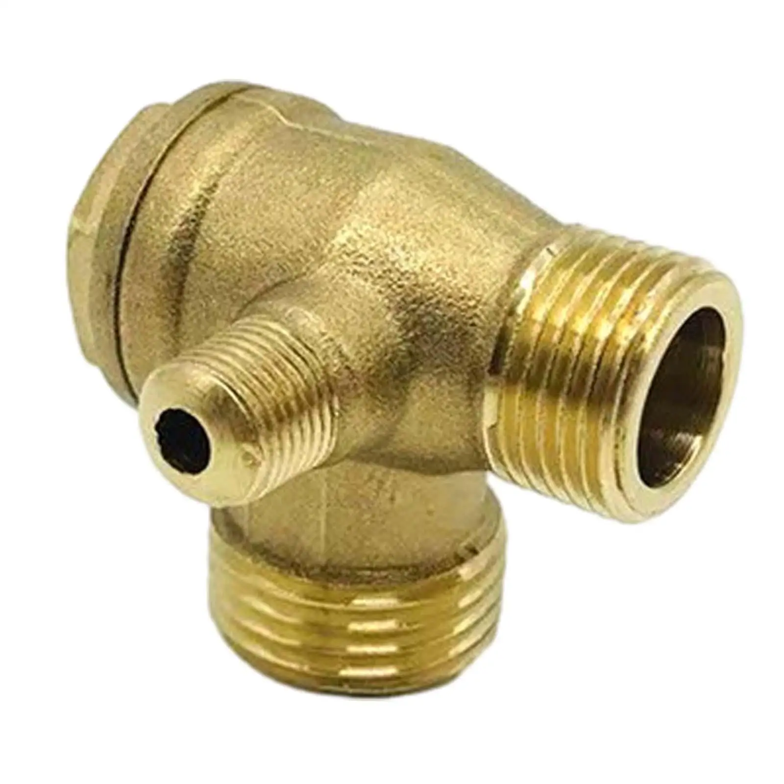 

Air Compressor Check Valve Easy to Install Male Threaded Compressor Check Valve for Compressor Piston Pump Tube Connecting Parts