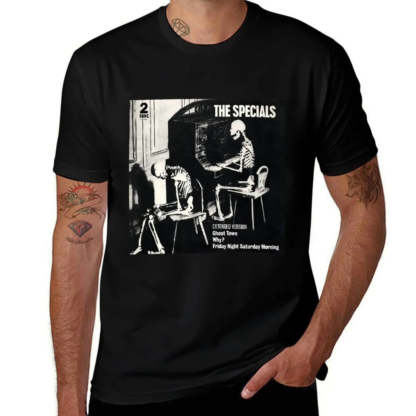 The Specials (Ghost Town) T-Shirt plain anime clothes vintage graphic tee mens t shirts pack