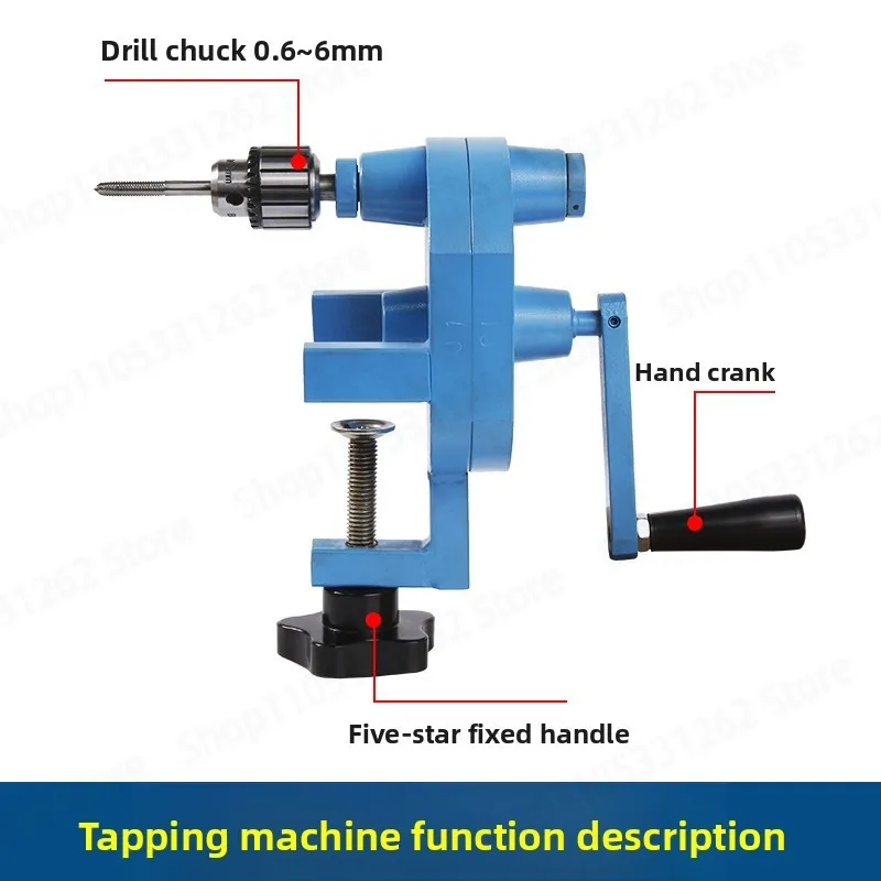 Precision Manual Miniature Dental Trimming Machine, Hand Crank Polishing Tool for Tooth Repair