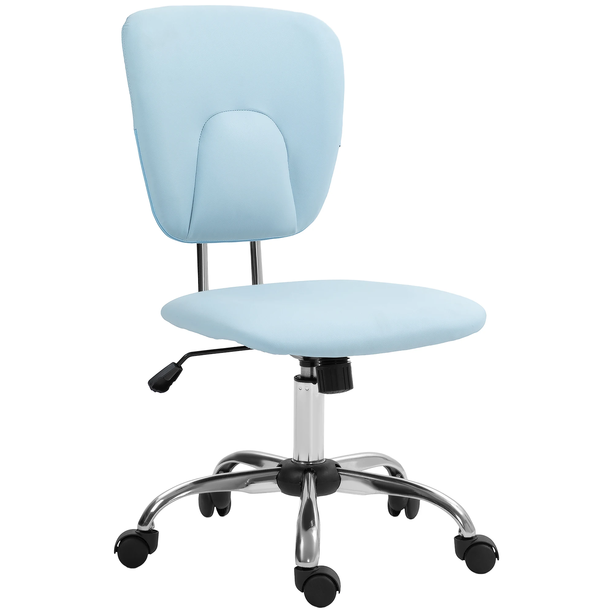 Vinsetto office chair height adjustable tilt 50x54x87,5-96,5 cm blue