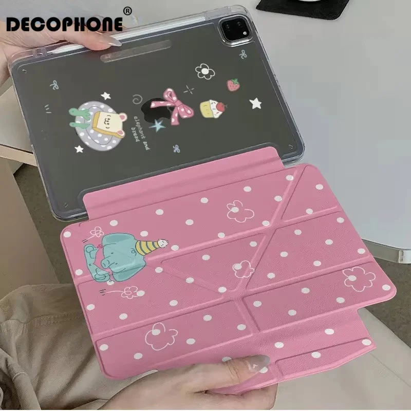 capa-para-tablet-com-estampa-de-elefante-e-ponto-ondulado-para-ipad-pro-11-129-13-m2-m3-m4-m5-83-97-102-5-6-7-8-9-10-11ª-geracao-air-2-3-4-5-6-7