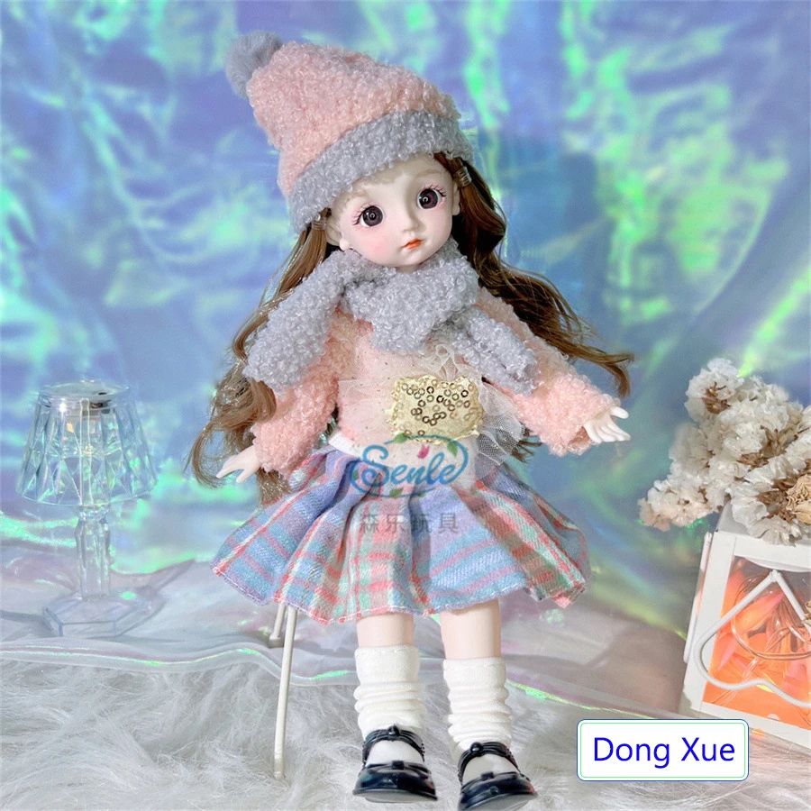 30 cm Puppe mit Kleidung für Kinderspielzeug Mädchen 6 bis 10 Jahre 1/6 Kleidung für BJD-Puppen Puppenhaus-Zubehör – Detail 7