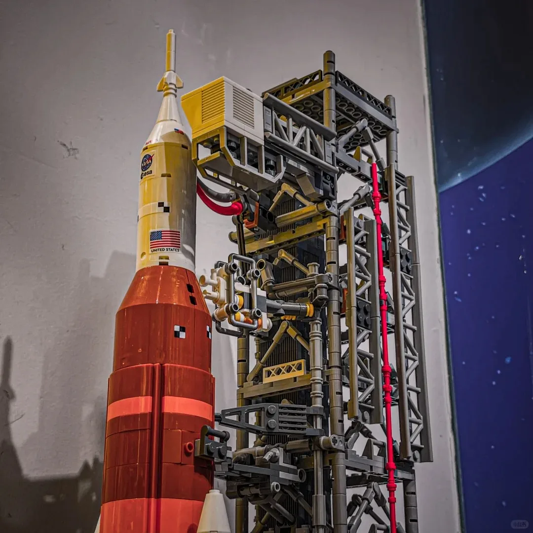 

New Space Launch System Rocket Building Blocks Compatible Aerospace Model Bricks Toys For Kids Adults Christmas Gift