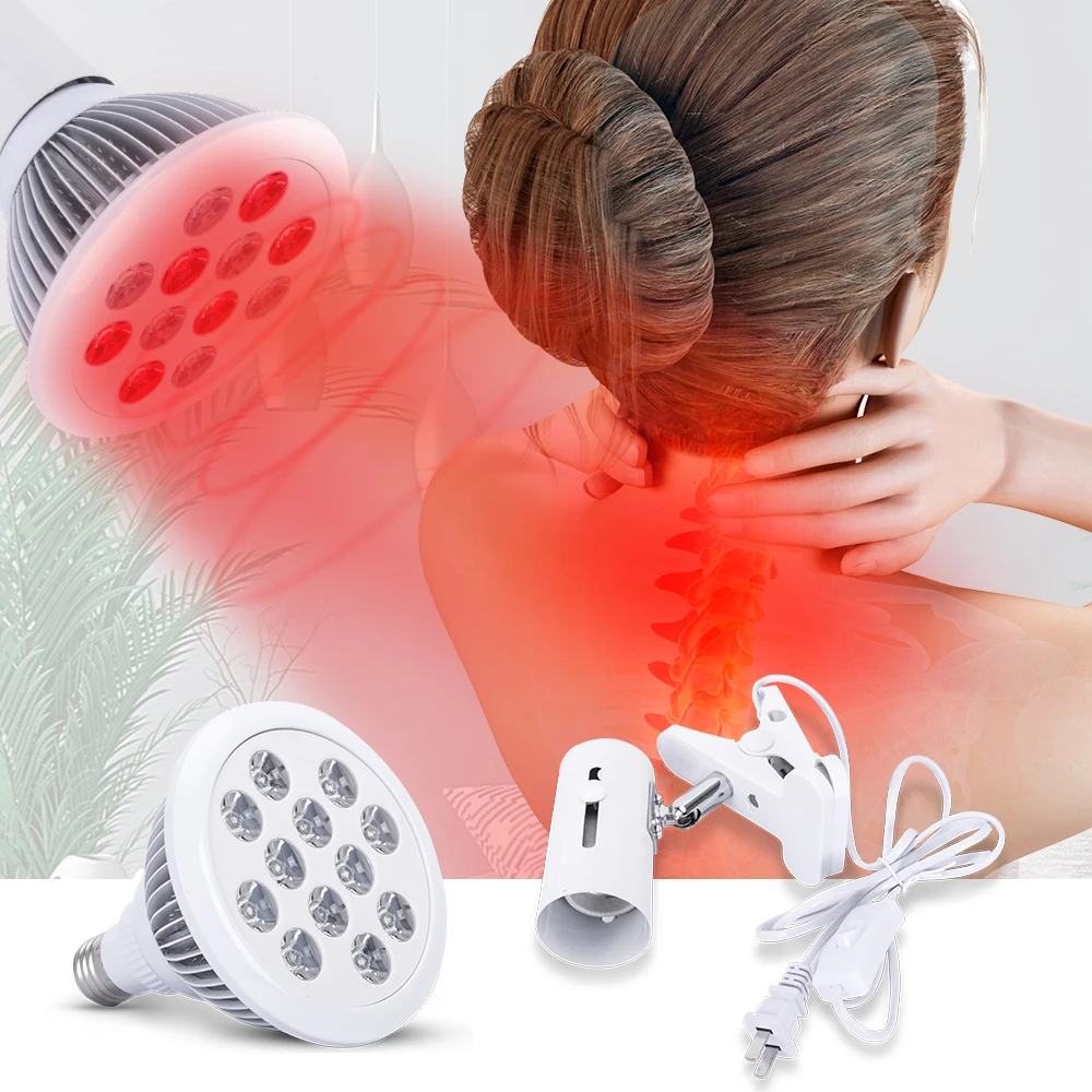 New product ideas 2022 red light therapy 660nm 850nm infrared led light therapy machine pain relief with US/EU holder