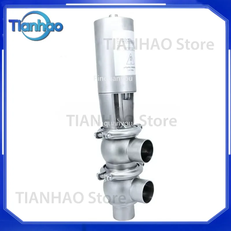 1.5 inch SS316L Sanitary Pneumatic Diverter Valve for Food Pharmaceutical and Biotech Industries