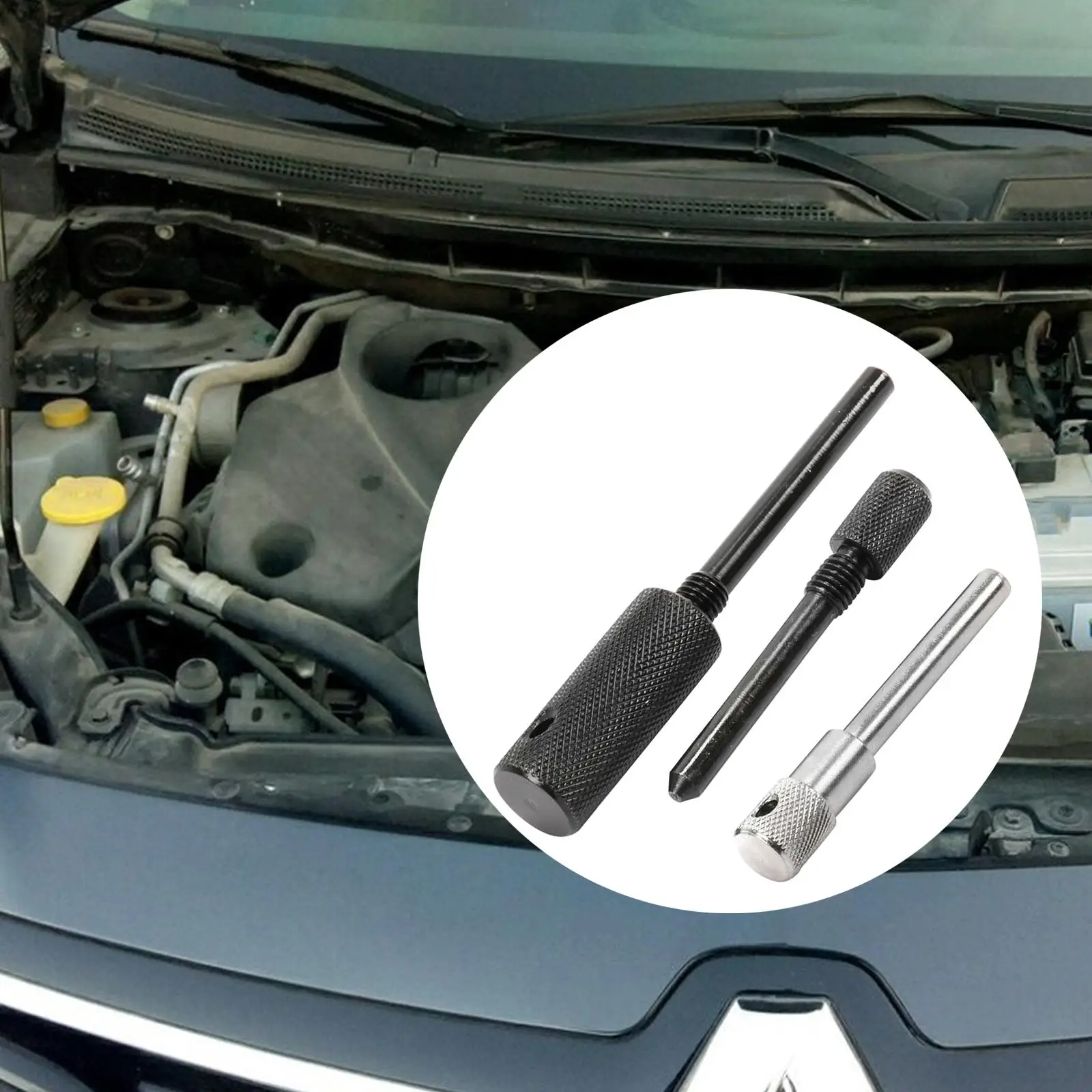 

Инструменты для синхронизации дизельного двигателя, комплект штифтов для выравнивания коленчатого вала для Dacia 1,5 1,9 Dci, замена ремня