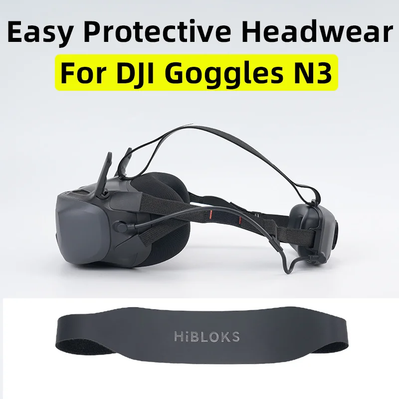 DJI GOcornerLES-Sangle de protection facile pour lunettes, bande de sauna, décompression confortable, NEO Avata2 N3, accessoires de lunettes, N3