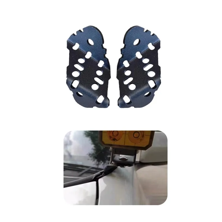 

Steel Double A-Pillar Light Mount for LED Lights, Off-Road 4x4 Accessories,Fit Toyota Prado LC150