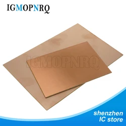 FR4 PCB 7x10 10x15 15x20 20x30 cm 7*10 10*15 15*20 20*30 Single Side Copper Clad plate DIY PCB Kit Laminate Circuit Board