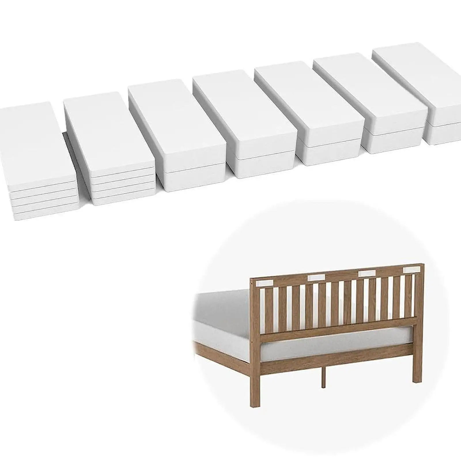 20 Pieces Headboard Stoppers Supplies Multifunction Tools EVA Foam Bed Stoppers for Furniture Home Bed Frame Headboard Office 20 Pieces Headboard Stoppers Supplies Multifunction Tools EVA Foam Bed Stoppers for Furniture Home Bed Frame Headboard Office