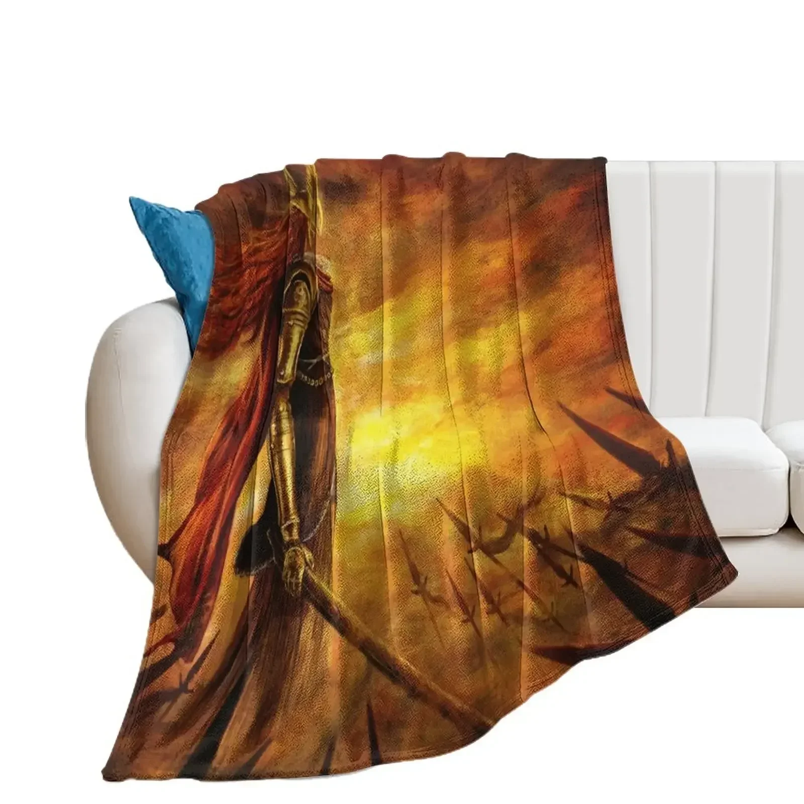 I have never known defeat Throw Blanket Warm Blankets Sofas Of Decoration For Baby Blankets