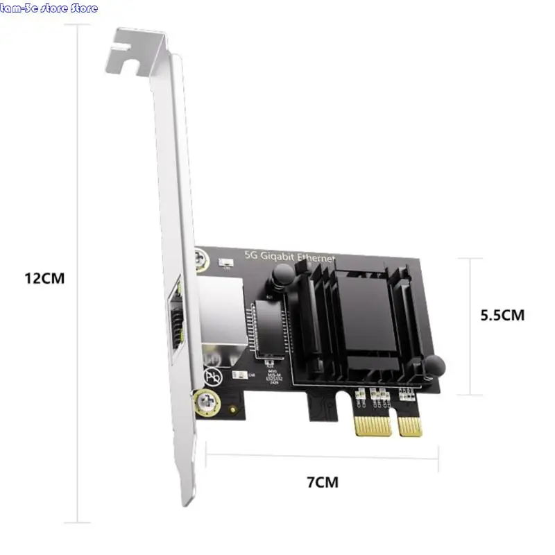 D0UA RT8126 1000 100 10Mbps RJ45 Gigabit Ethernet Adaptador PCIe para PC escritorio