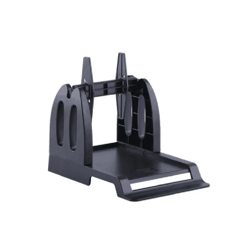 

1pcs New External Barcode Printer Paper Stand Stent Black For Argox TSC Godex Zebra and other Printer