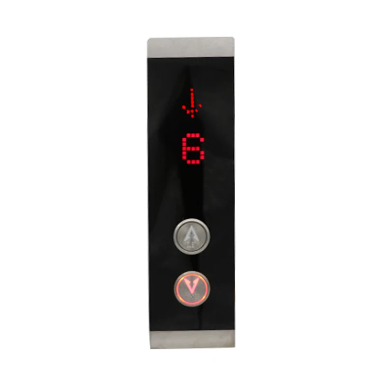 

Black acrylic elevator elevator wall-mounted car operation board