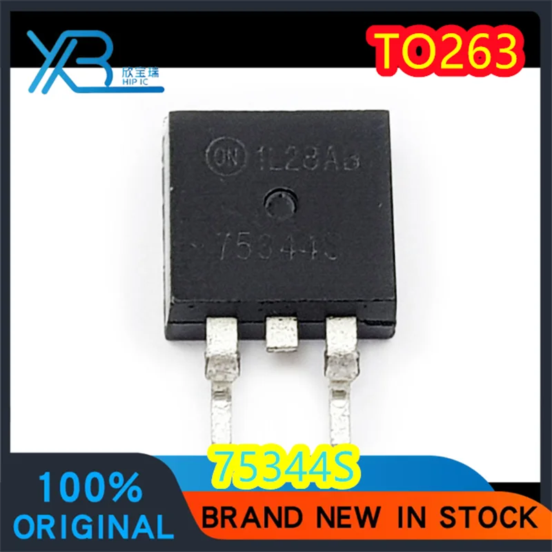 N-Channel UltraFET Power MOSFET, Excellent Quality, 100% Original, Fast Delivery, HUF75344S3S, 75344S3, TO263, 4/40 Pieces