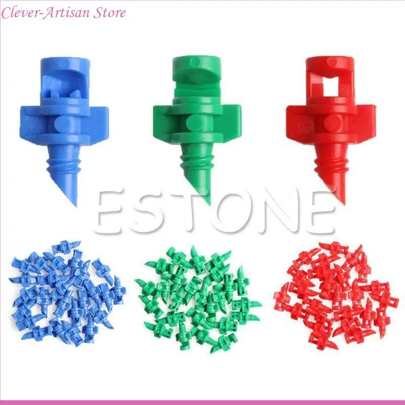 E06b 25pcs a 180 ° getto ugello spruzzatore per clonazione idroponica