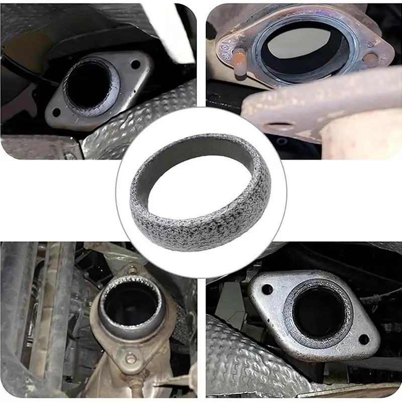 Universal Exhaust Donut Gasket Heavy Duty High Temp Seal Ring Muffler Replacement for Professional Auto Repair