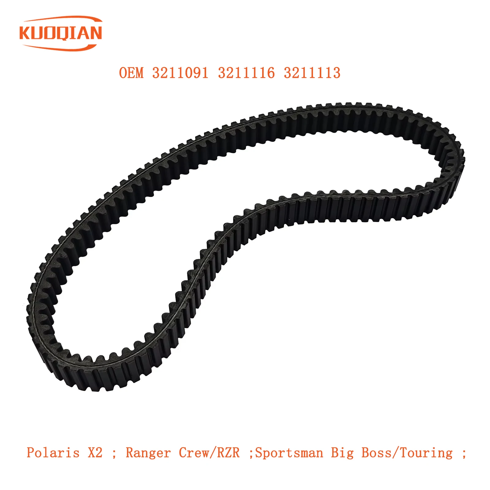 

Clutch Drive Belt for Polaris Ranger RZR 800 Crew Sportsman 500 570 600 3211091 3211116 3211113