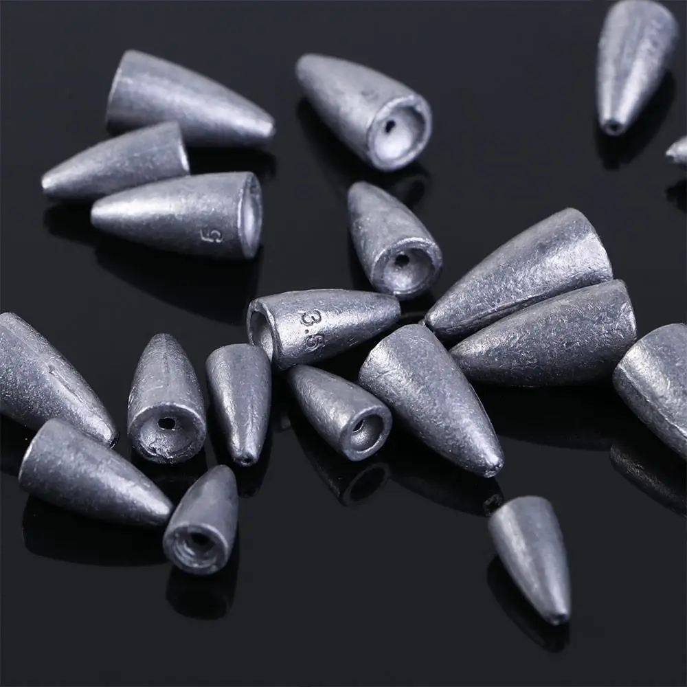 

Fishing Tools Texas Rigs Bass Fishing Worm Fishing Sinker 2g 3.5g 5g 7g 10g 14g 20g Weights Sinker Fishing Lead Sinker