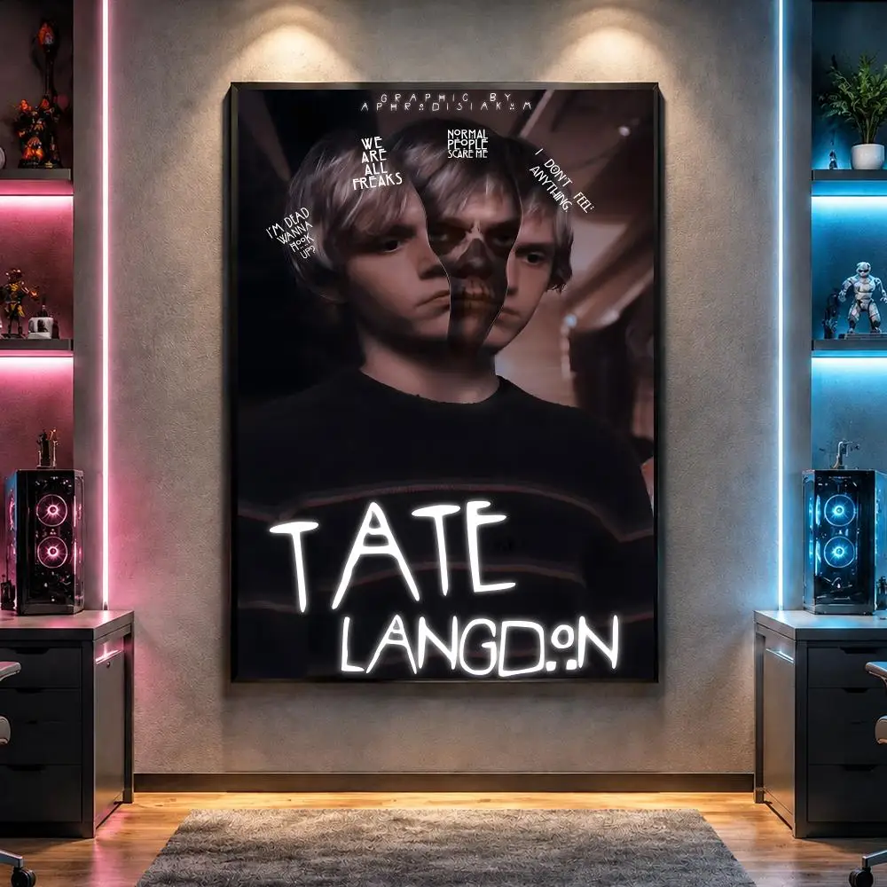 Actor E-Evan Peters American TV Star Poster Wall Art Bedroom Living Room Dorm Bar Cafe Gym Studio Home Decor Gifts