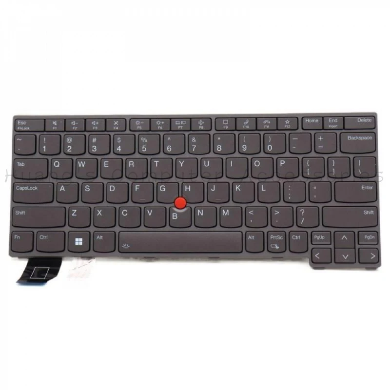 SS+5N21H76871 New Grey Internal US Backlit Keyboard For ThinkPad L13 Gen3 L13 Gen4 Laptop Replacement Spare Part