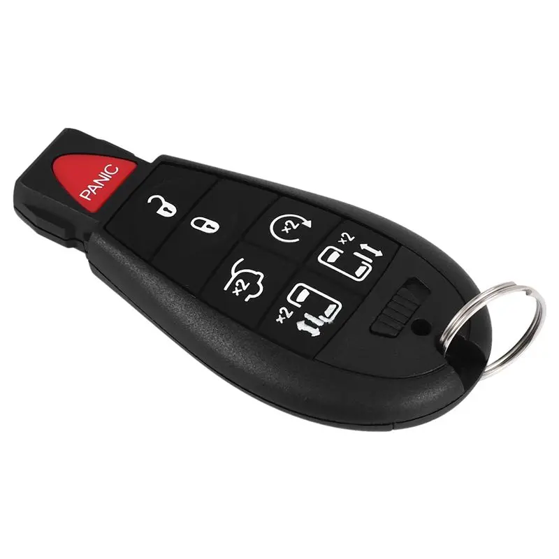 ABQB-Car Remotes 7 Button Key Fob Compatible For Town Country 2008-2015 Dodge Grand Caravan 2008-2014