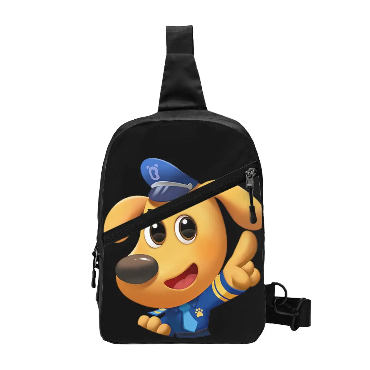 

Шериф Лабрадор нагрудная сумка мужской слинг рюкзак через плечо нагрудная сумка дорожный походный рюкзак сумка на плечо