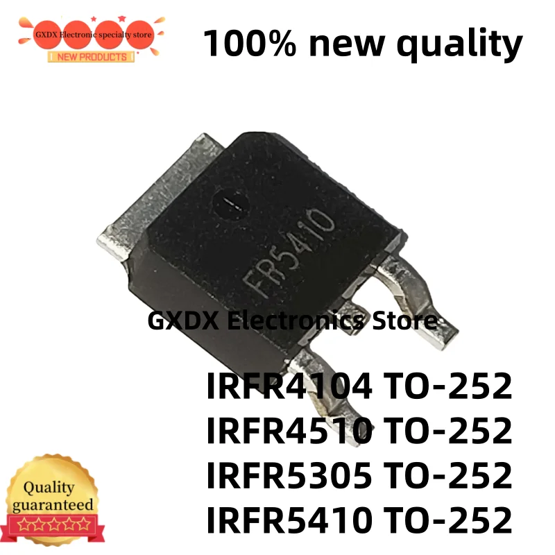10-20pcs new IRFR4104 IRFR4510 IRFR5305 IRFR5410 TO-252 FR4104 FR4510 FR5305 FR5410 MOS field-effect transistor