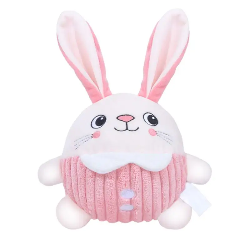 Lapin en peluche chantant multifonctionnel, animaux musicaux, jouets créatifs, phtalPlush, bébés