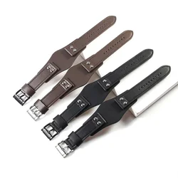 For Fossil Ch3051 Ch2564 Ch2565 Ch2891 Genuine Cowhide Leather Waterproof Sweatproof Watchbands Black Brown 22mm