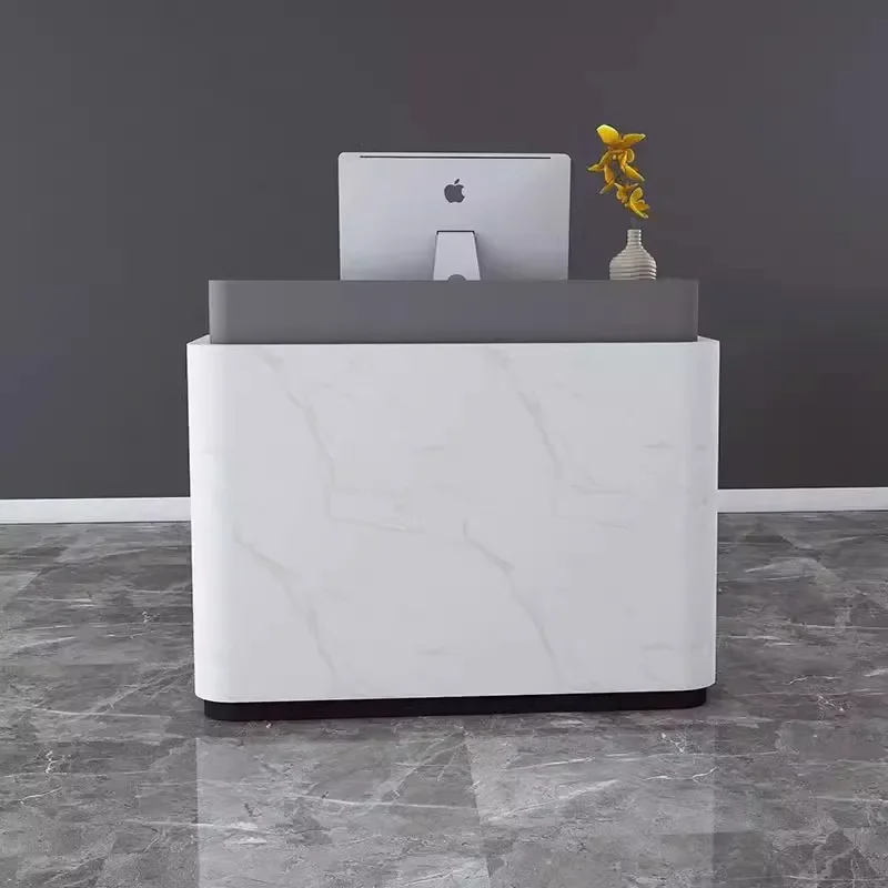for Simple 4s Shop Front Desk Information Reception Welcome Counter Clothing Store Checkout Art Dance Bar Table