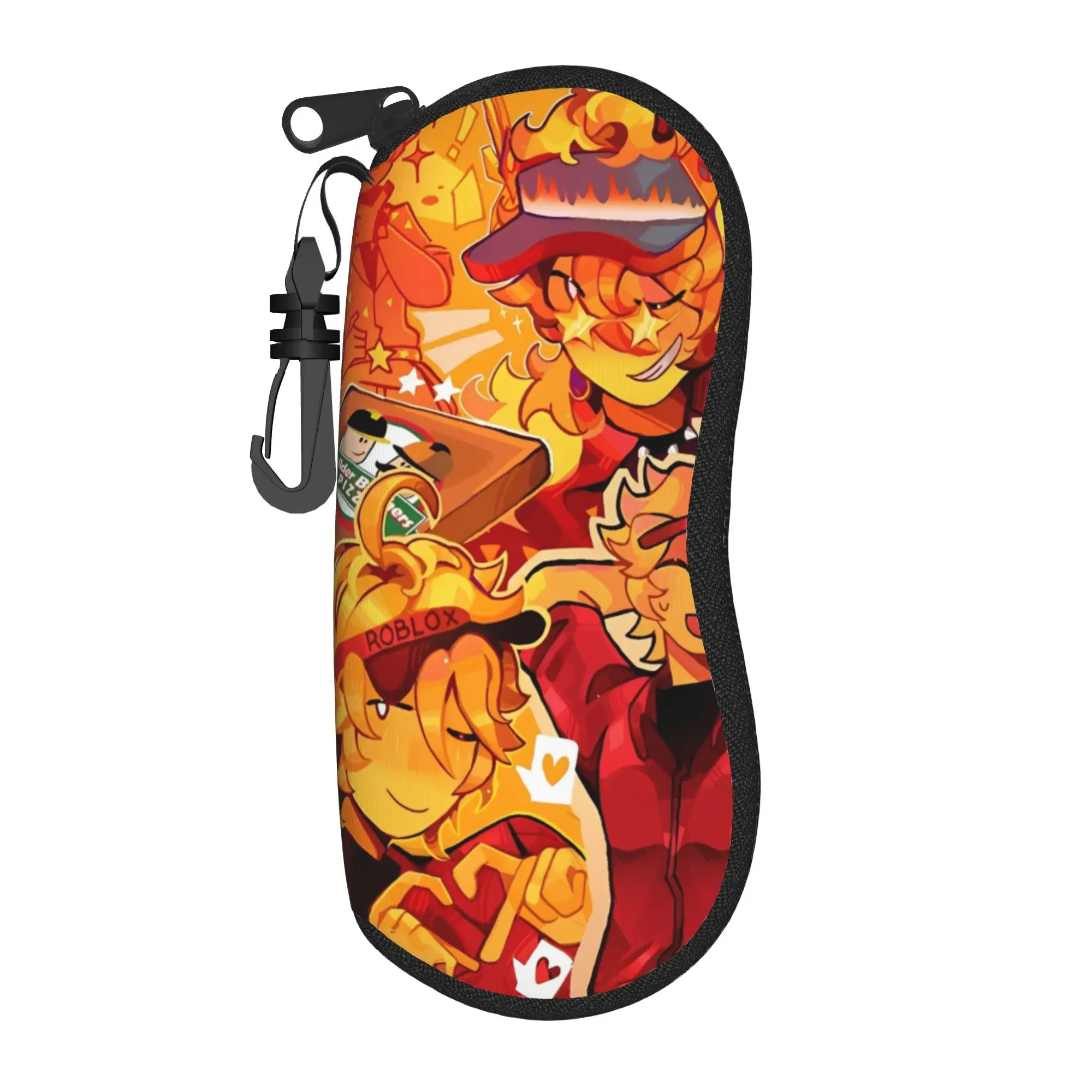 Pizza Elliot Forsakenes Games Glasses Case Gifts For Fans  Accessories  Glasses Protector Cute Eye Contacts Case