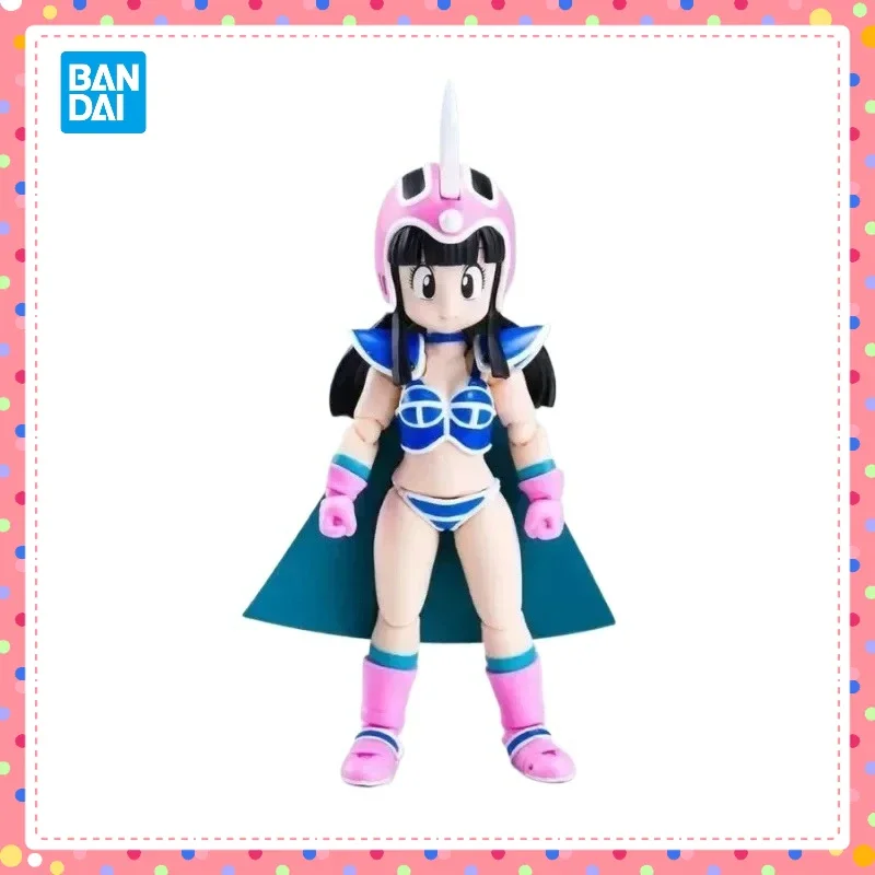 

In Stock BANDAI Original Dragon Ball Z SHF Chichi Kid Era Anime Action Figure Genuine Assembly Model Toy Collection Hoilday Gift