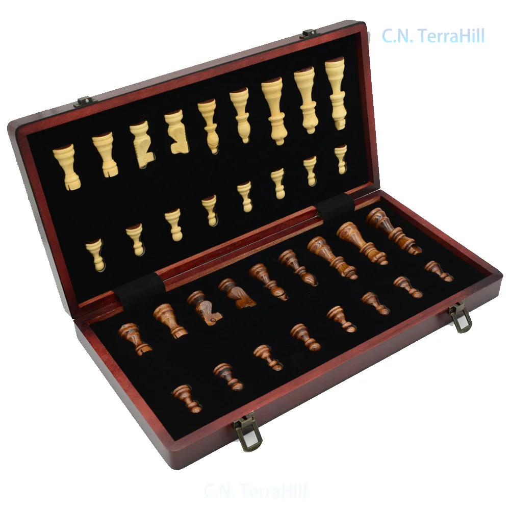 Drewniany, składany, magnetycz – Chess Set Wooden recenzja i cena
