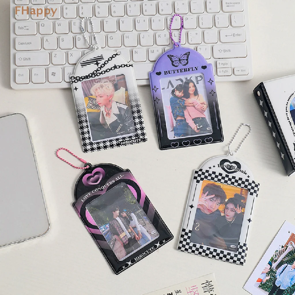 Cartoon Photo Card Holder Sleeve Protective Photocards Postcard Credit Card Protective Holder